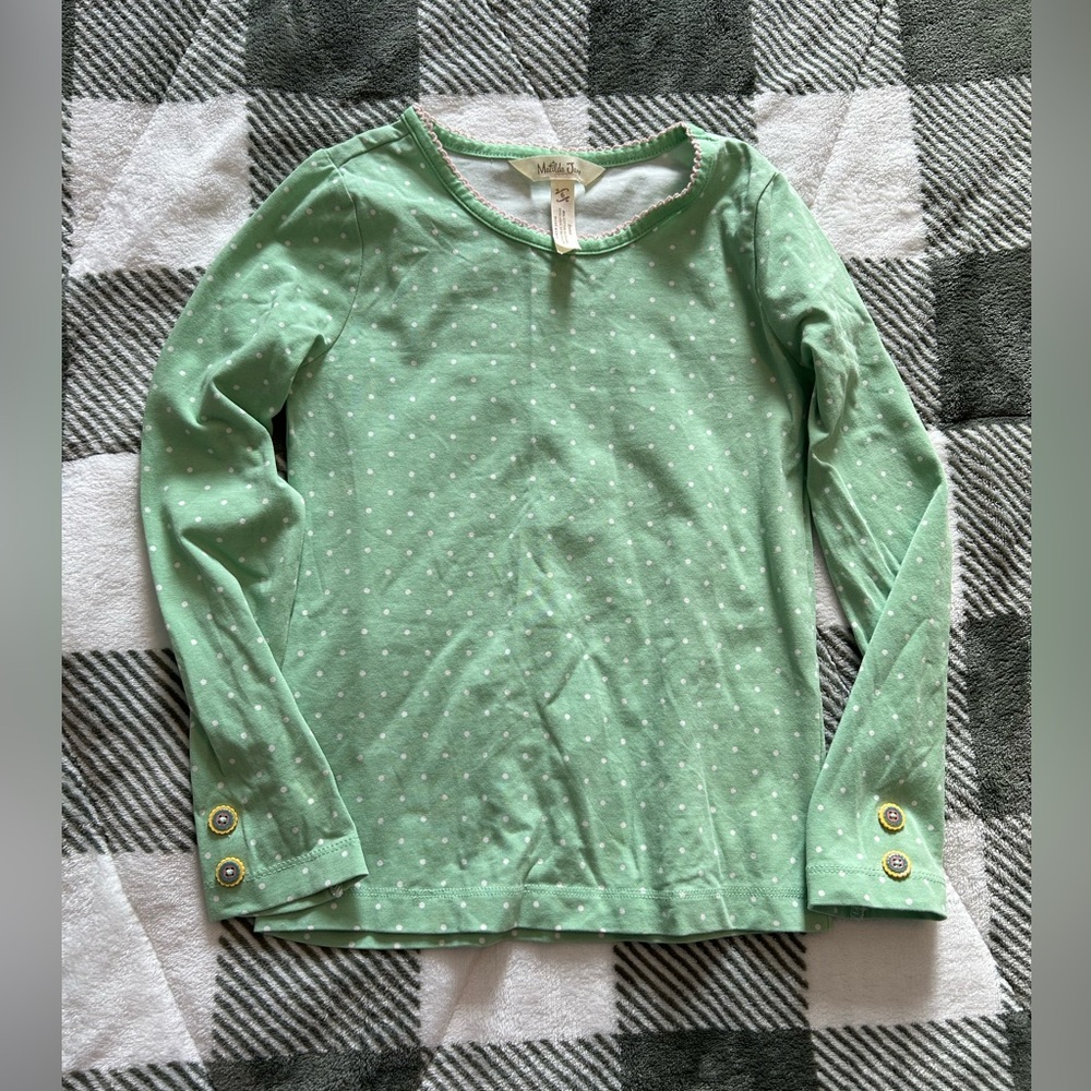Matilda Jane Green Long Sleeve Tee